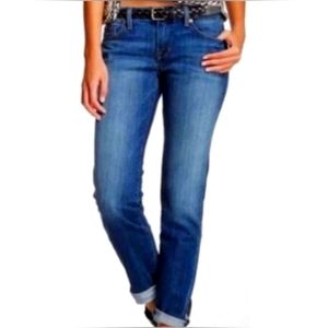 Fidelity Denim AXL Relaxed Skinny Blue Size 24 Waist 28